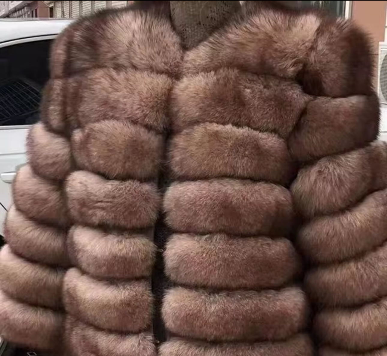 Genuine Fox Crop – Chestnut