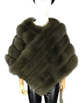 Genuine Fox Cape – Forest Drape