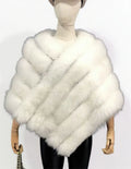 Genuine Fox Cape – Snowfall Drape