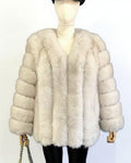 Genuine Fox Coat – Snow Classic Mid