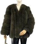 Genuine Fox Coat – Moss Classic Mid