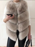 Genuine Fox Vest – Sandstone V-Panel